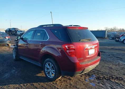 2017 Chevrolet Equinox Lt из США, поврежденный, VIN 2GNALCEK2H1523101